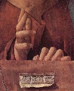 Antonello da Messina Salvator mundi oil painting reproduction